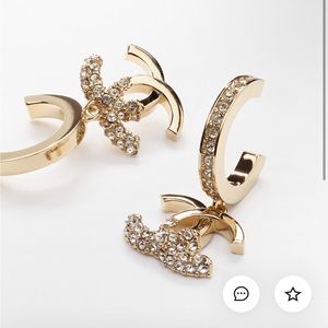 Chanel Hoop Earrings